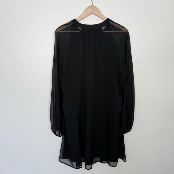 Joie‎ Limited Edition Sheer Sleeve Black Dress - Picture 5 of 5